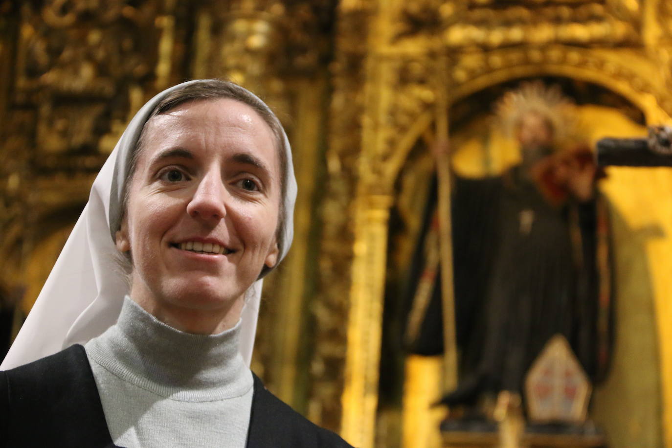 La joven alcarreña se integra en el convento y da un paso adelante en su formación religiosa al acceder al noviciado.