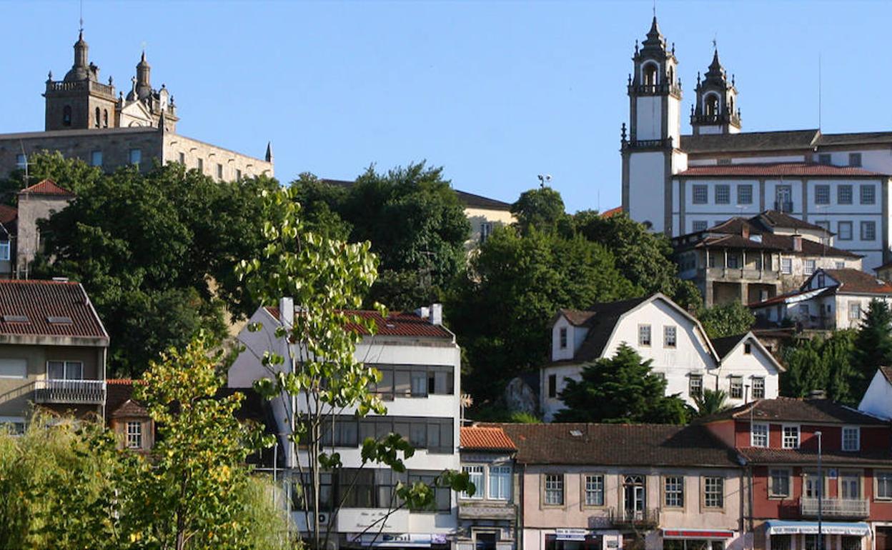 Imagen panorámica de Viseu.