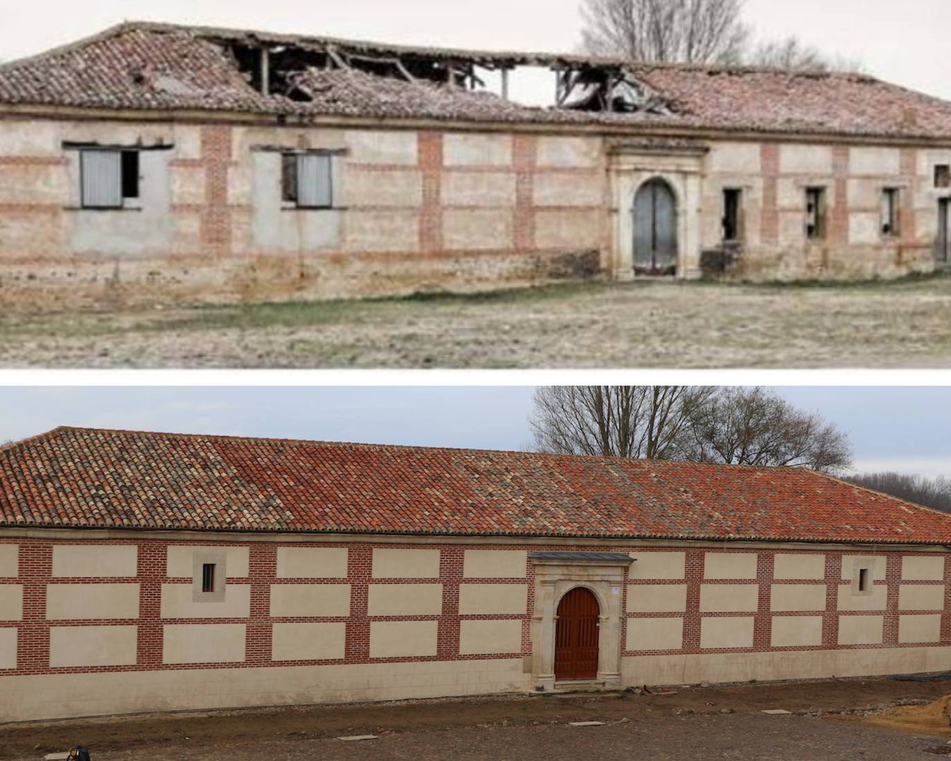 El Programa R del ILC aporta 270.000 euros de unas ayudas totales que ascienden a 450.000 para recuperar el empedrado original de patio de la Portería del Monasterio de Santa María de Sandoval así como restaurar la fachada de La Panera.