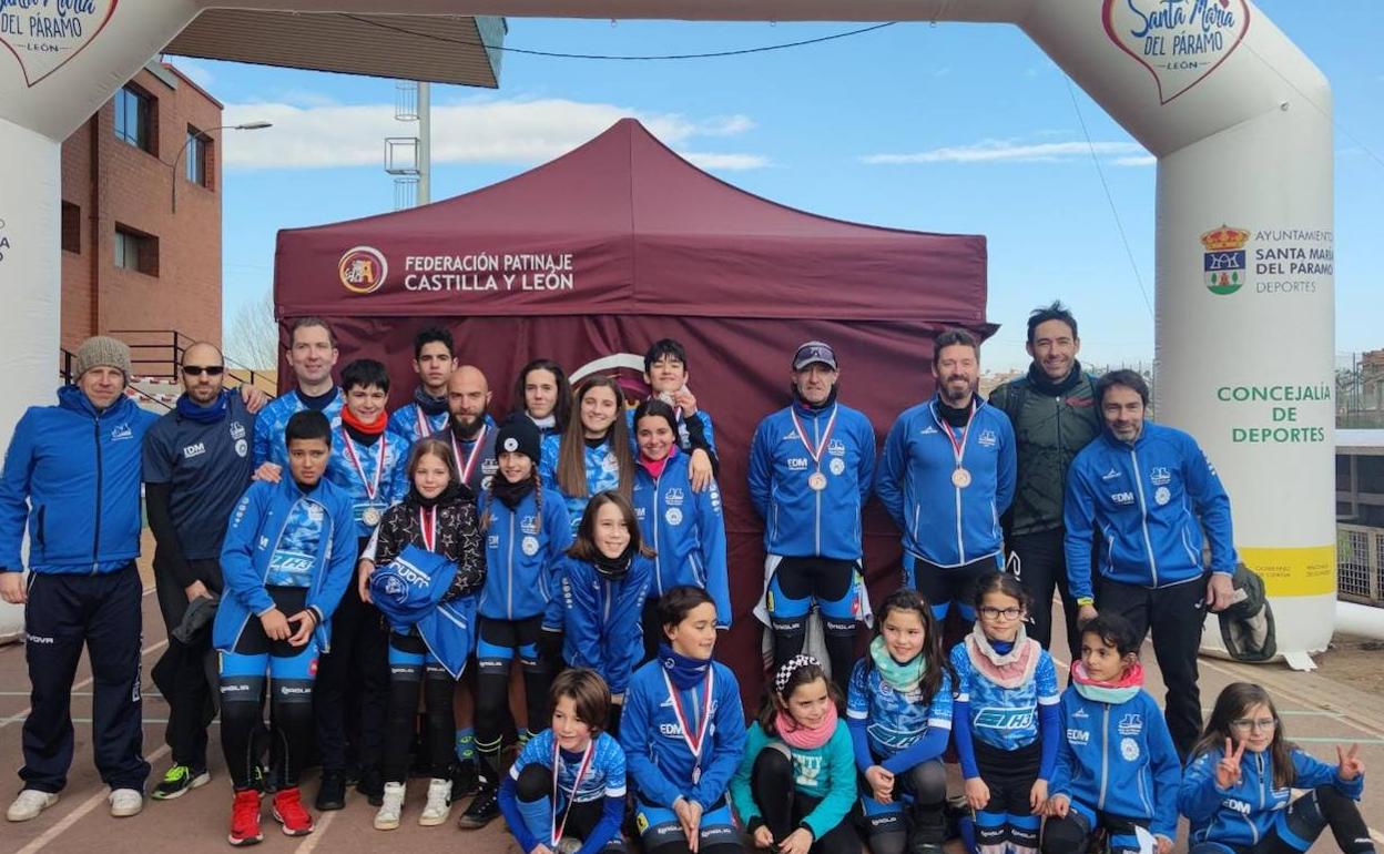 El CP Villaquilambre echa el cierre a la temporada con seis medallas en el III Trofeo FPCYL.