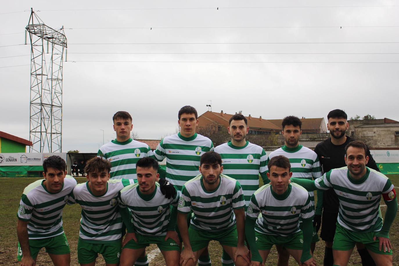 El once del CD La Virgen para enfrentarse a la UD Santa Marta.