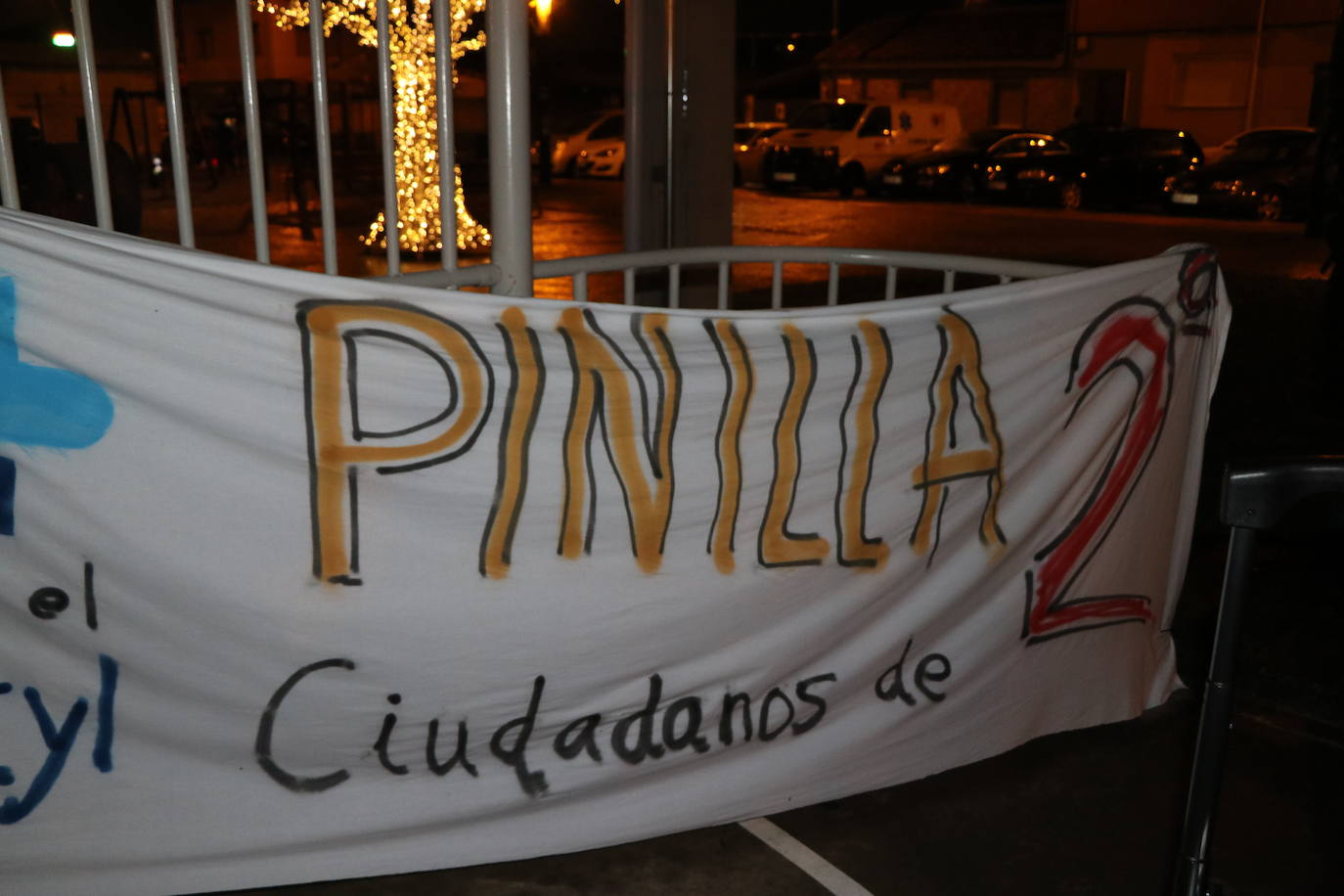 Concentración por el Centro de Salud de Pinilla. 