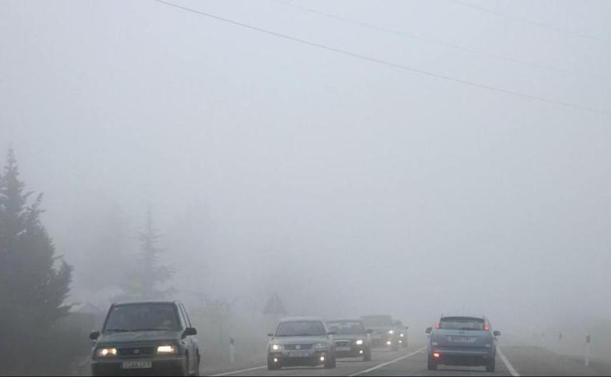 La niebla hace acto de presencia en la provincia leonesa.