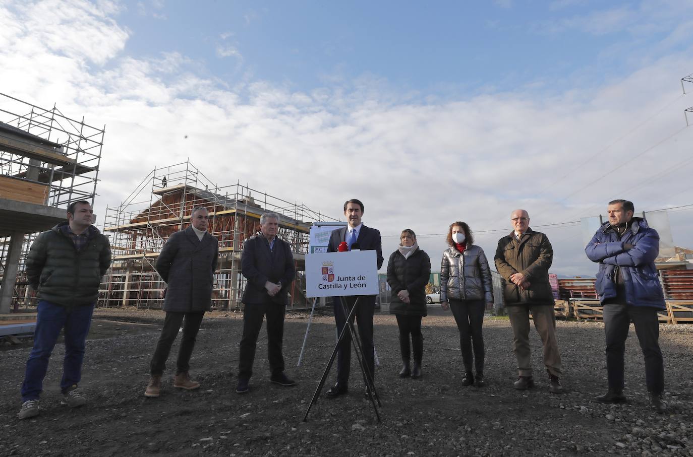 Fotos: Obras de la promoción de viviendas públicas