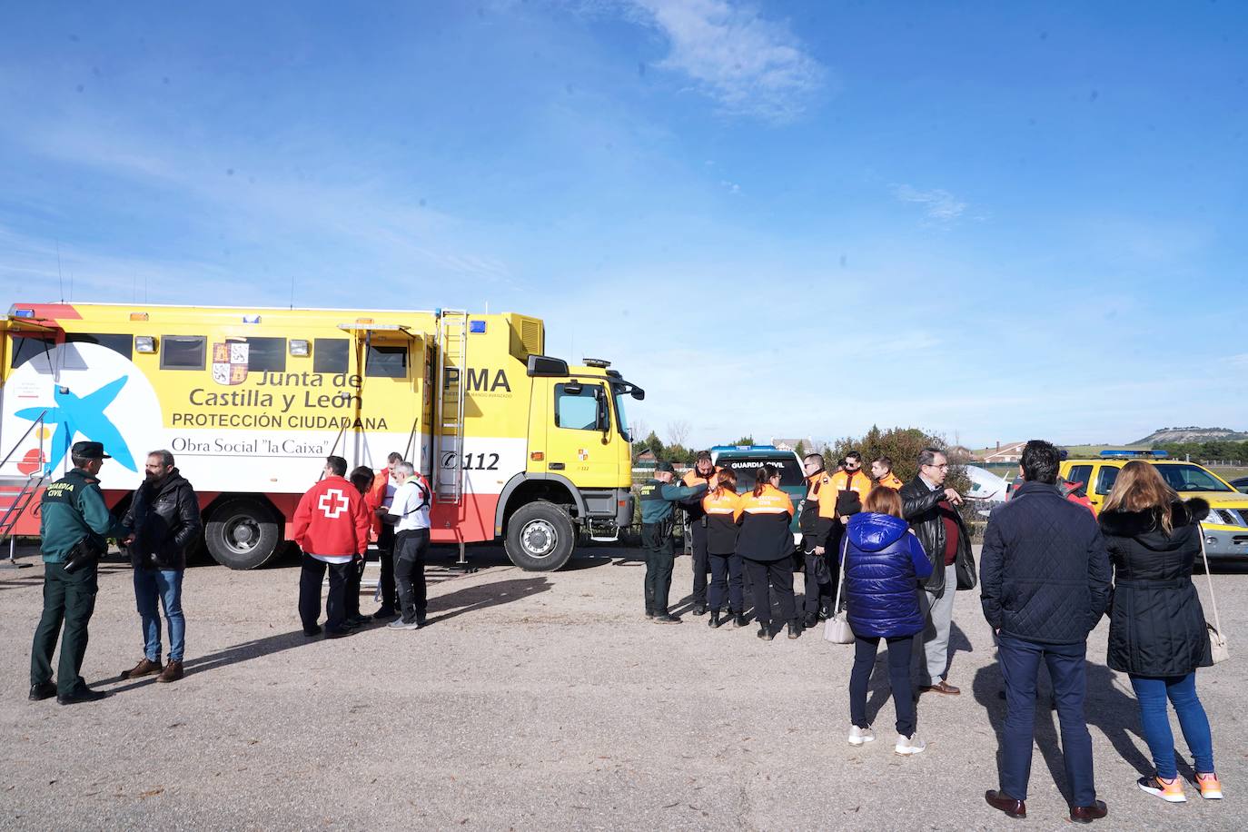 Búsqueda de los dos ocupantes del ultraligero desaparecido en la zona de Matilla. 