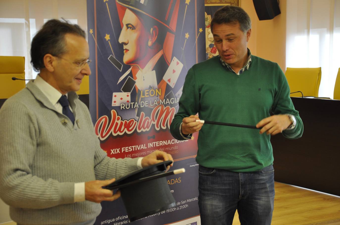 Festival de magia en Valencia de Don Juan.