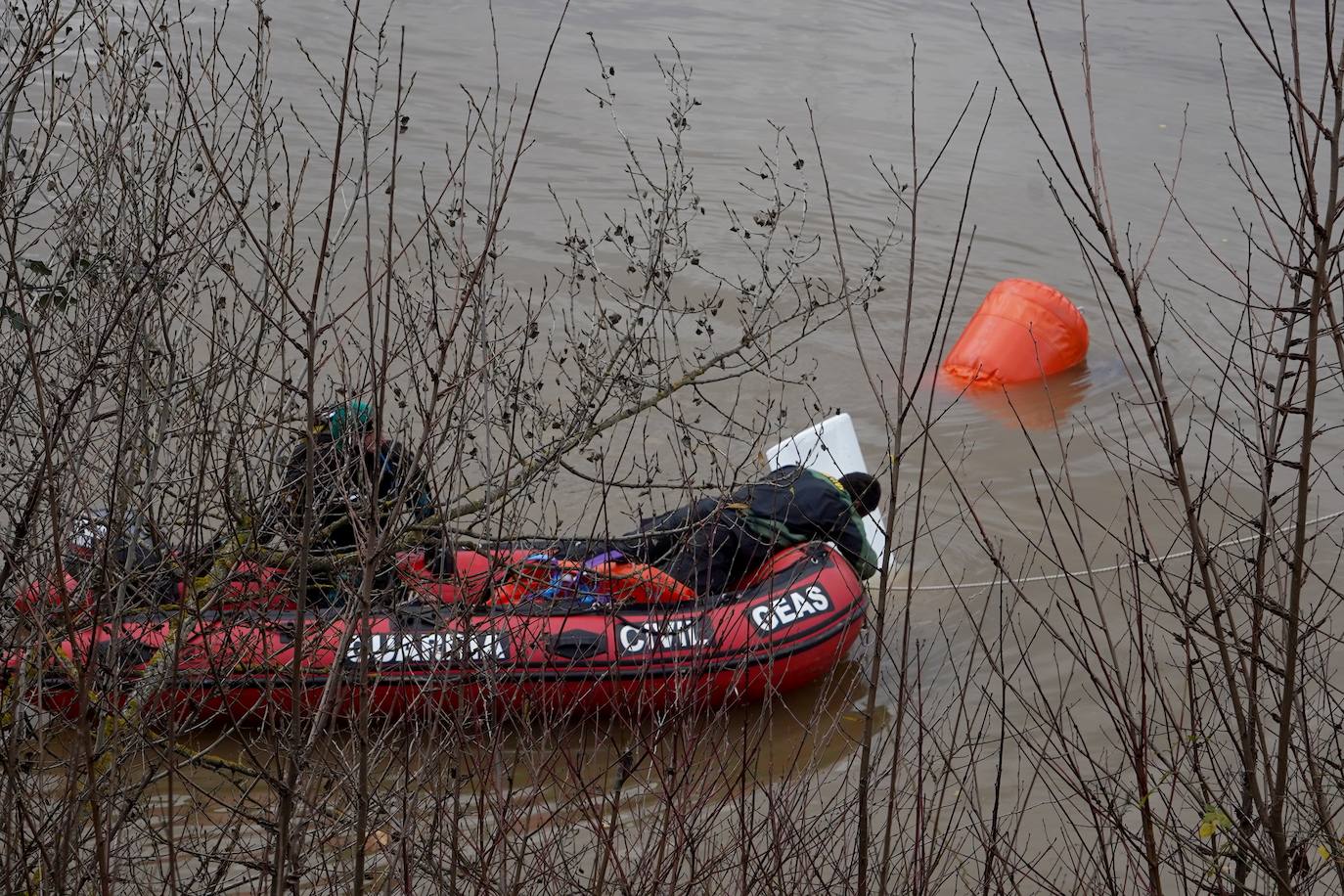 Esta mañana se han localizado los cuerpos de los dos tripulantes del ultraligero que se estrelló en el río Duero