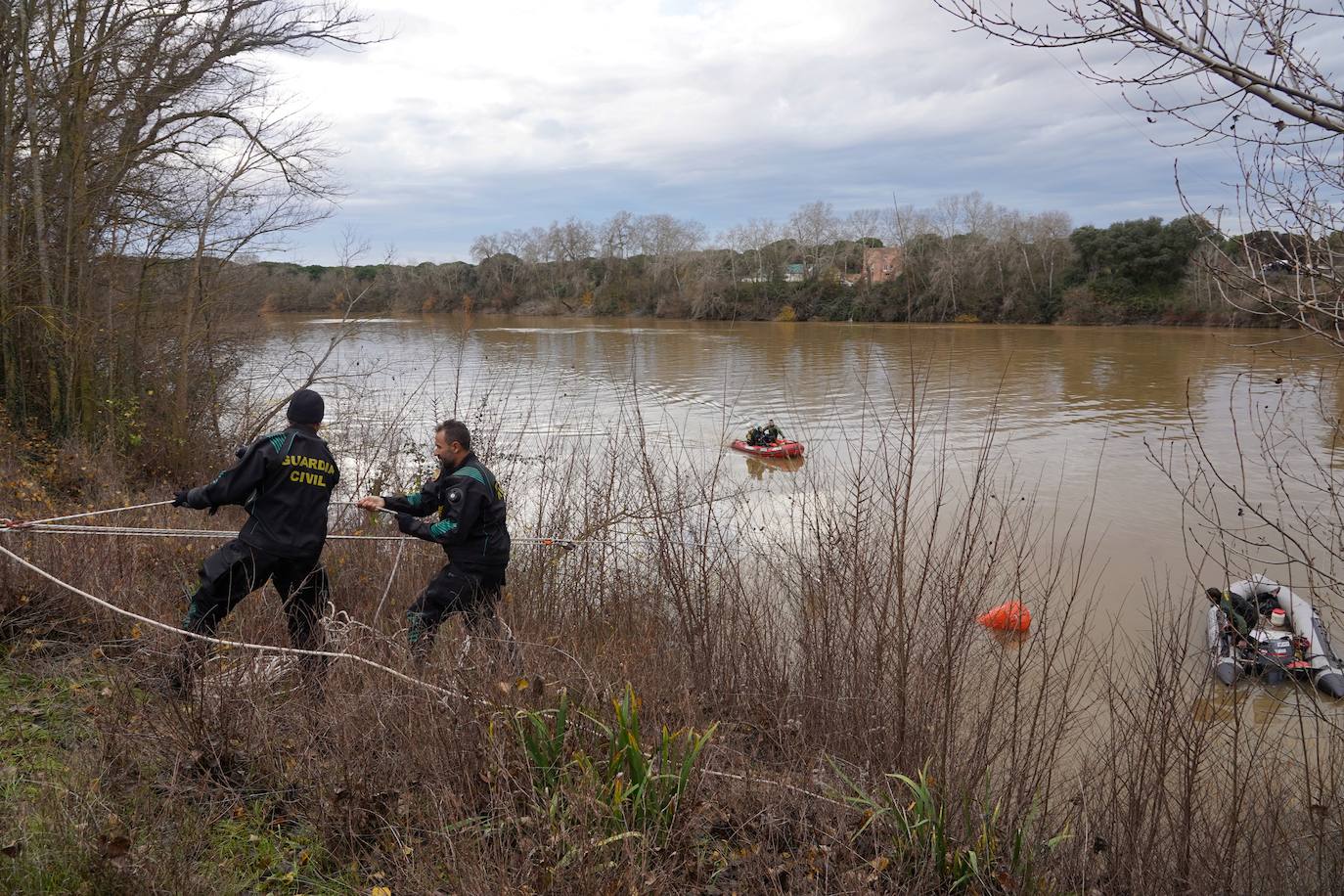 Búsqueda del tripulante del ultraligero siniestrado en Villamariel.