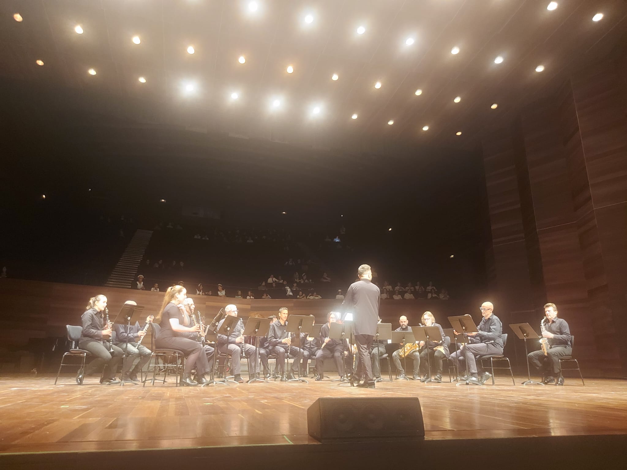 El Auditorio Ciudad de León acogió este lunes 19 el primero de los festivales delos alumnos de Escuela Municipal de Música, Danza y Artes Escénicas de León