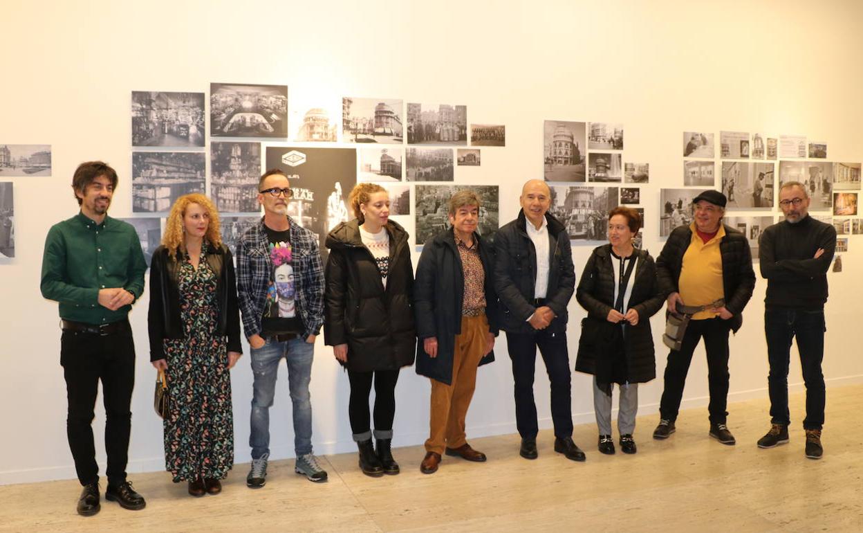 La Comisión de Patrimonio reunida este martes en el Museo de León.