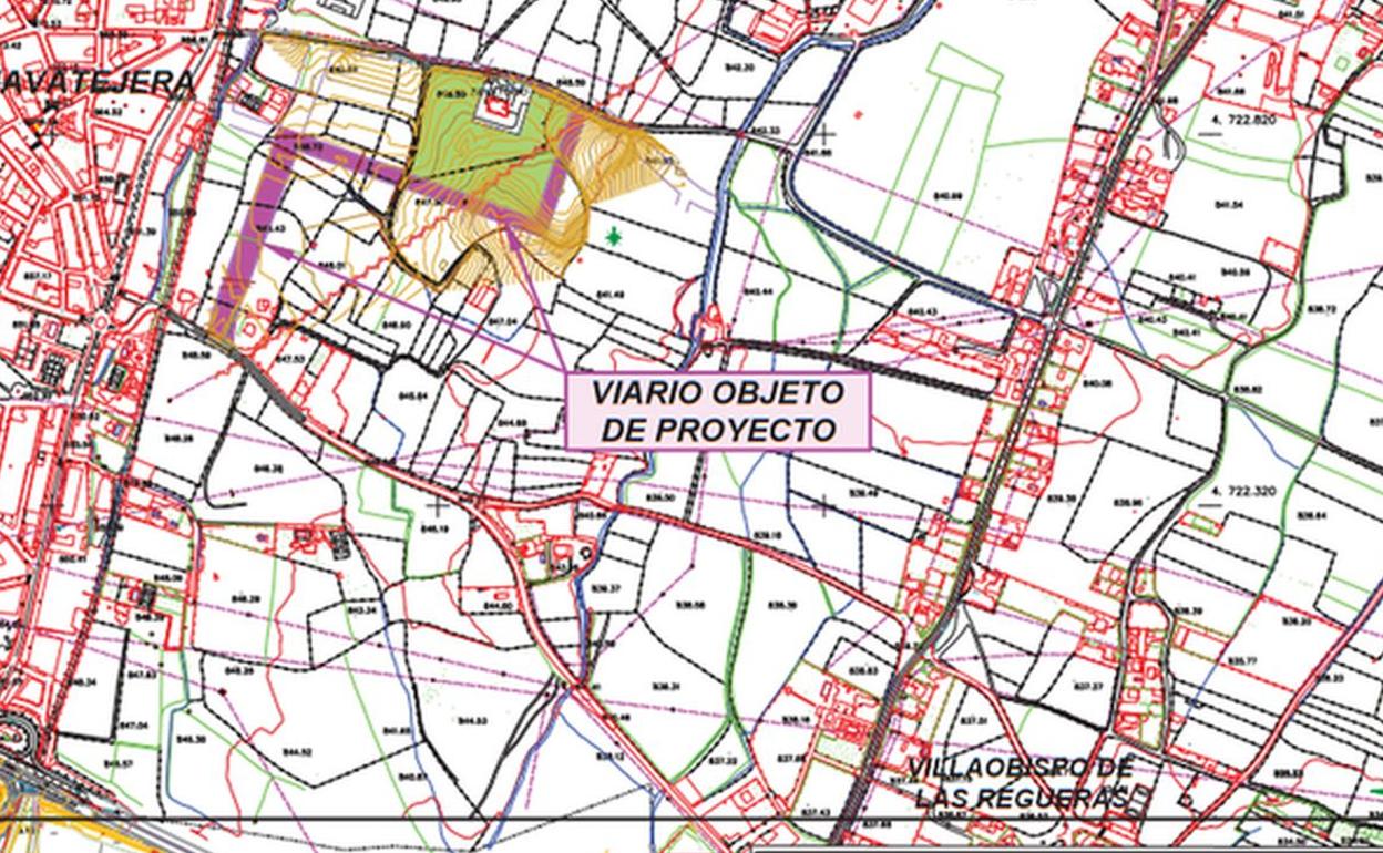 Imagen de una de las áreas en las que se acometerá la urbanización. 