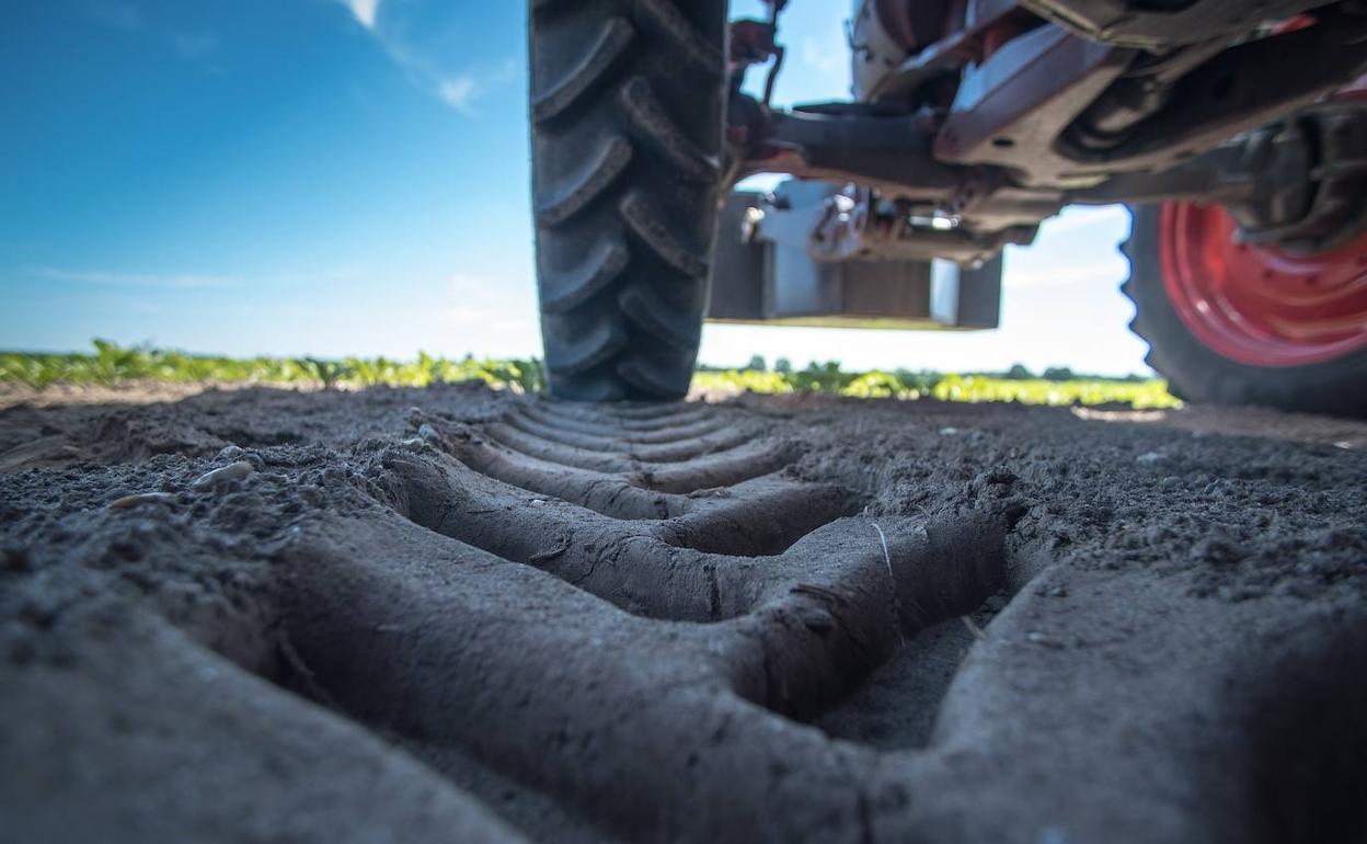 Muere una mujer después de ser atropellada por un tractor.