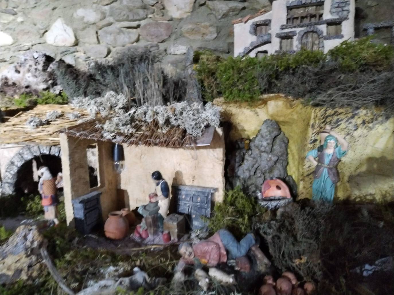 La Casa de Cultura organiza una exposición de temática navideña con figuras de arte sacro provenientes de todas las localidades del municipio.