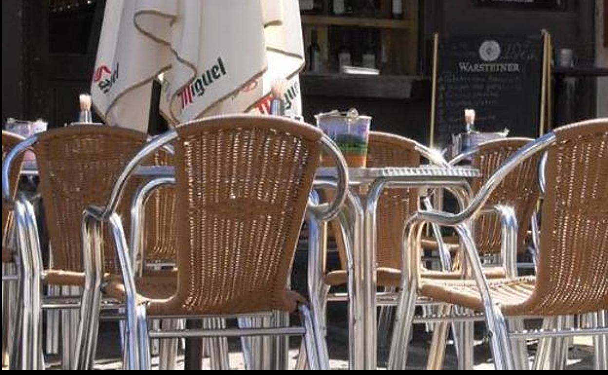 Terraza de un bar.