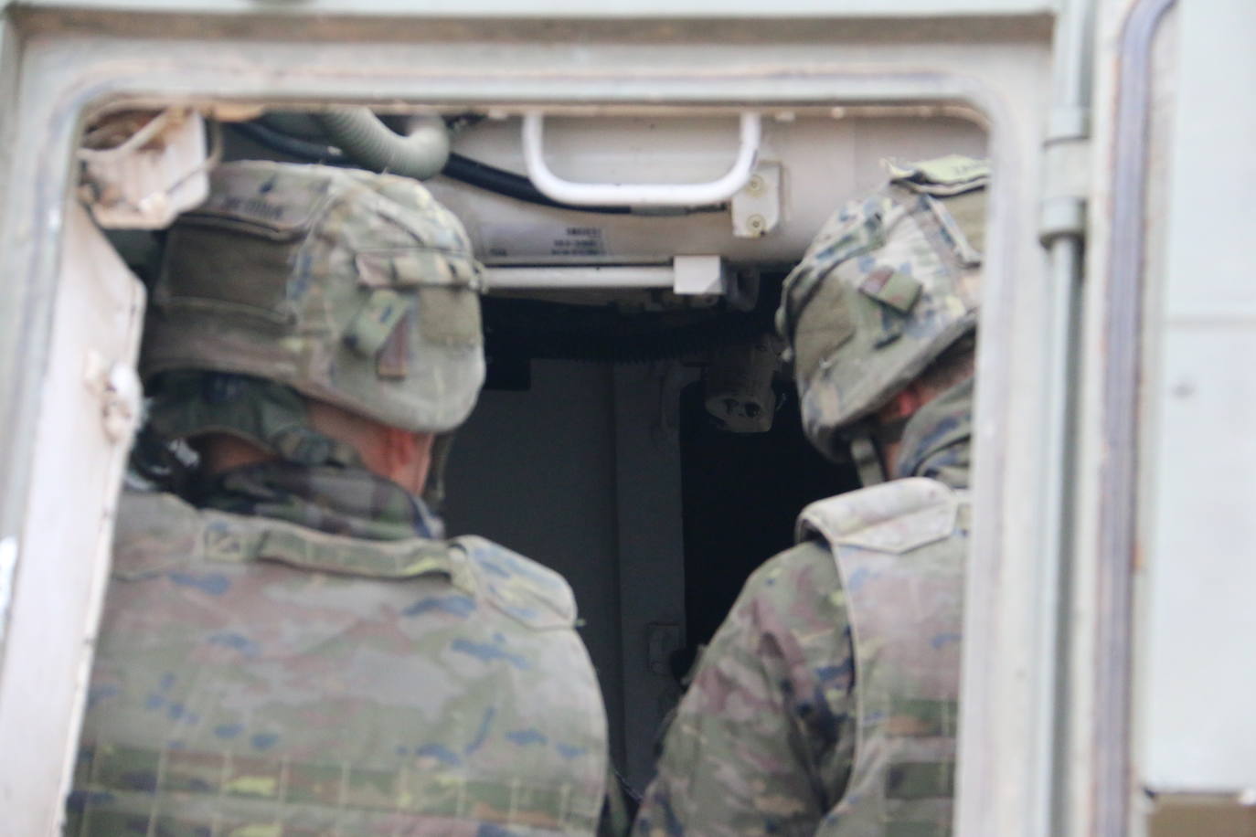 El Mando de Artillería realiza maniobras de fuego simulado en San Andrés del Rabanedo