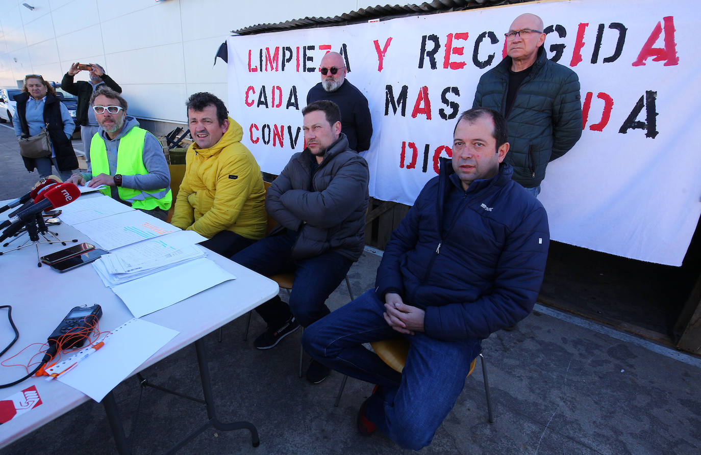 Huelga de la basura en Ponferrada