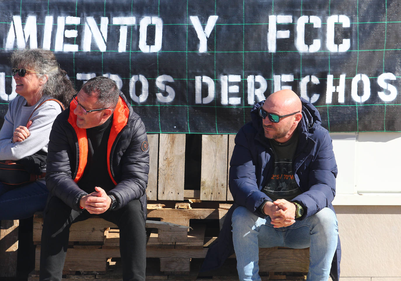 Huelga de la basura en Ponferrada