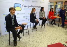 Manuel Carlos Carrasco y Vanesa Pérez, dos de los alumnos que han participado en los programas de Peñacorada.