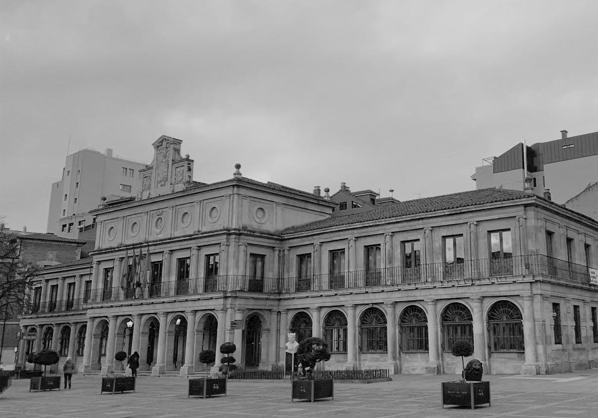 Ayuntamiento de León en la Plaza de San Marcelo