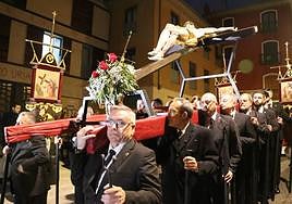 Un momento de la procesión.