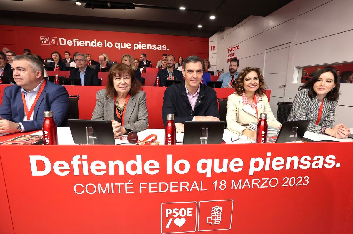 Reunión del Comité Federal del PSOE