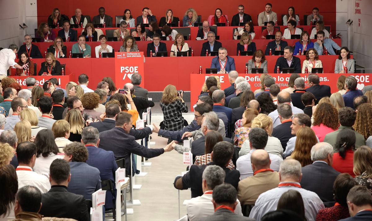 Reunión del Comité Federal del PSOE