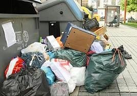 La huelga de basura avanza en Ponferrada.