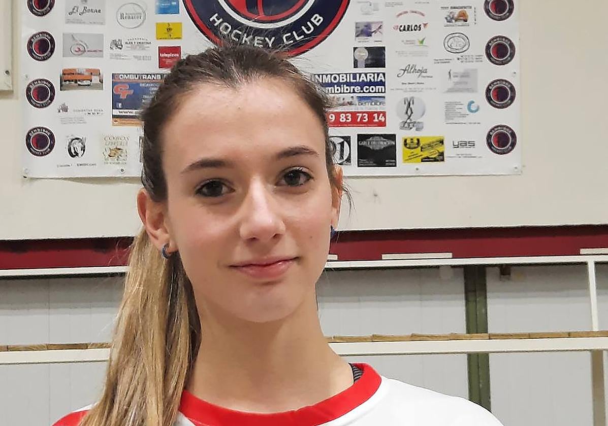 Claudia Sanjurjo autora del gol número 100 .