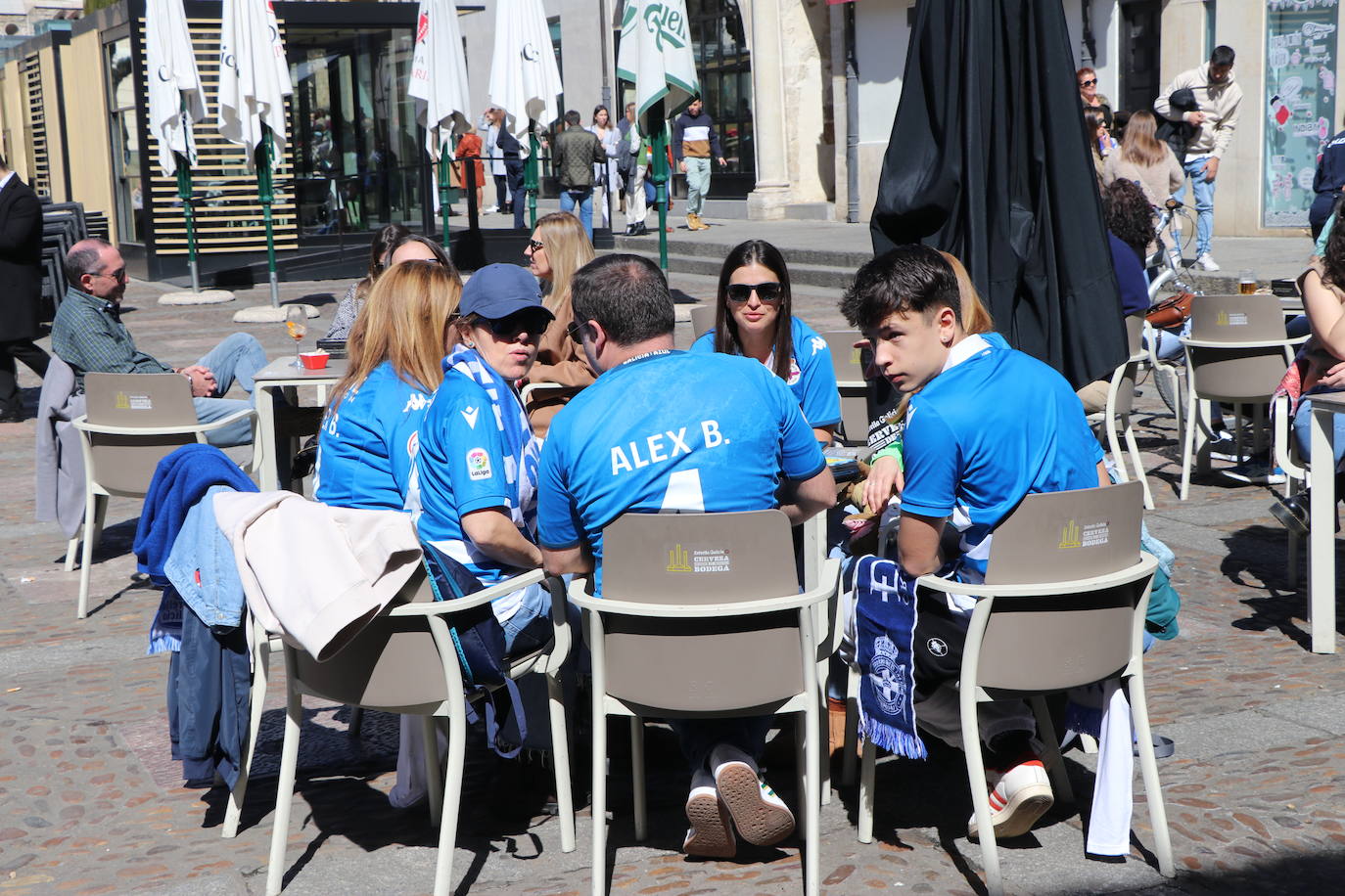 Aficionados del Deportivo por León