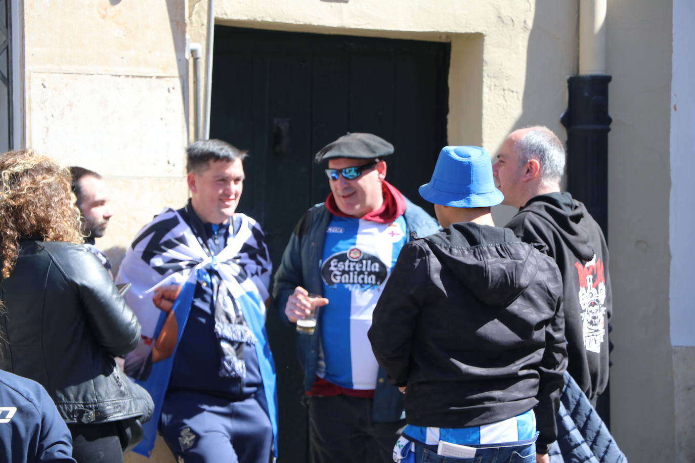 Aficionados del Deportivo por León