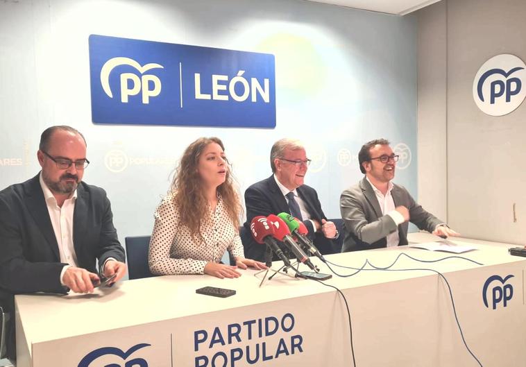 El PP 'celebra' la «lluvia de euromillones y la magia» del Gobierno en León en plena precampaña