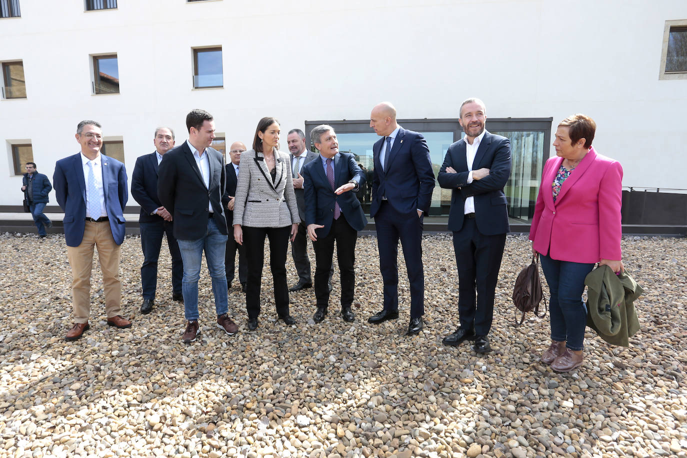 Visita de la ministra de Industria a León