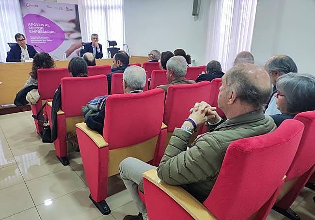 Jornada en la Cámara de Comercio de León.