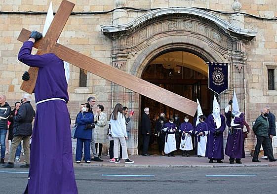 La procesión de El Silencio durante el año 2022.
