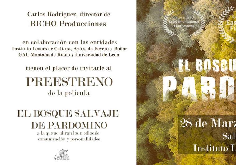 El ILC acoge el preestreno de 'El Bosque Salvaje de Pardomino'