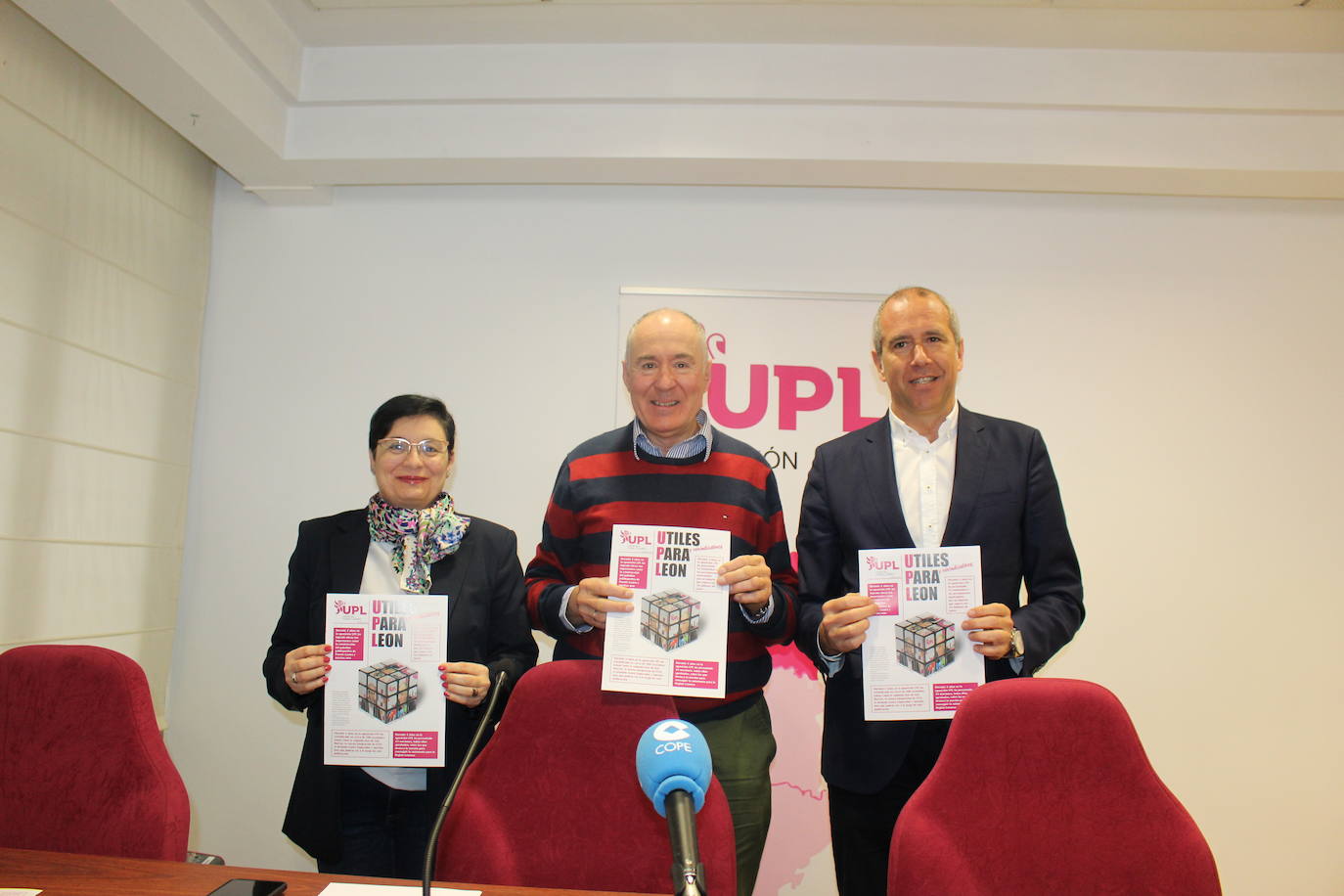 UPL se define como el partido de la posición que «mejor ha permitido que León prospere» frente al «humo» del Gobierno central