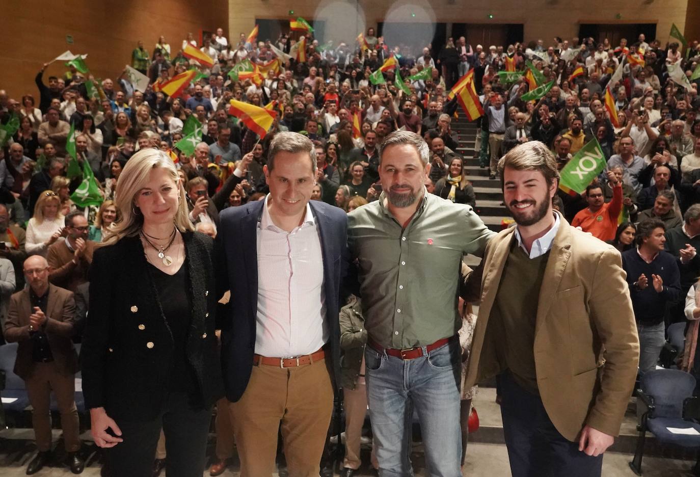 Acto político de Vox en Valladolid