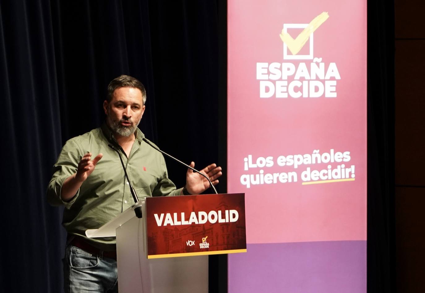 Acto político de Vox en Valladolid