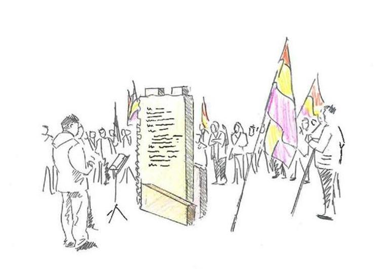 El Foro por la Memoria de León inaugura el próximo domingo el Monumento a los Fusilados en el Campo de Tiro de Puente Castro