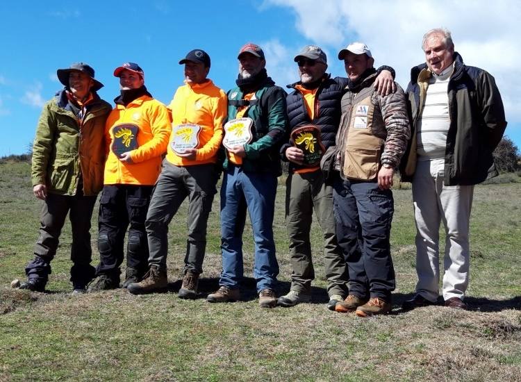 Suárez y Sobrino se imponen en el Open de Azadinos de Field Target.