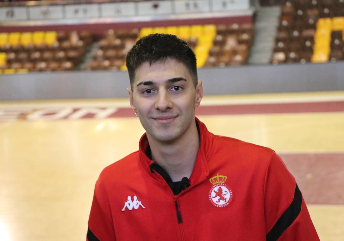 Federico Copes, jugador de la Cultural de Baloncesto