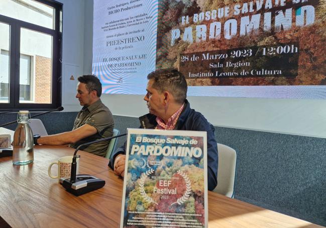 La Sala Región del Instituto Leonés de Cultura acagió el preestreno del largometraje leonés 'El Bosque Salvaje de Pardomino'.