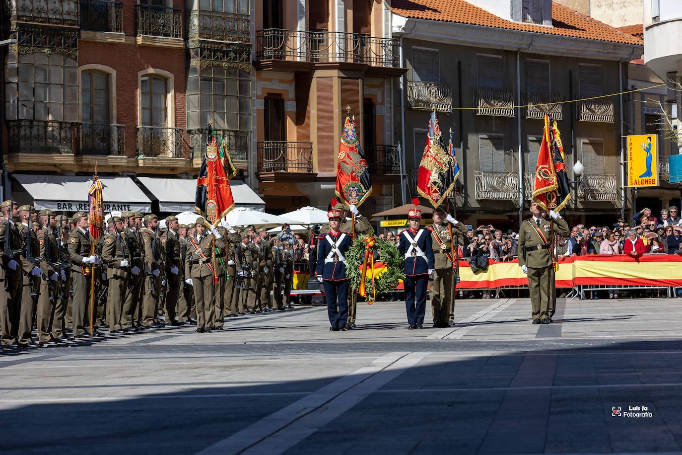 Jura de Bandera civil celebrada en La Bañeza