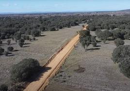 Una herida en la vía romana de Castrocalbón