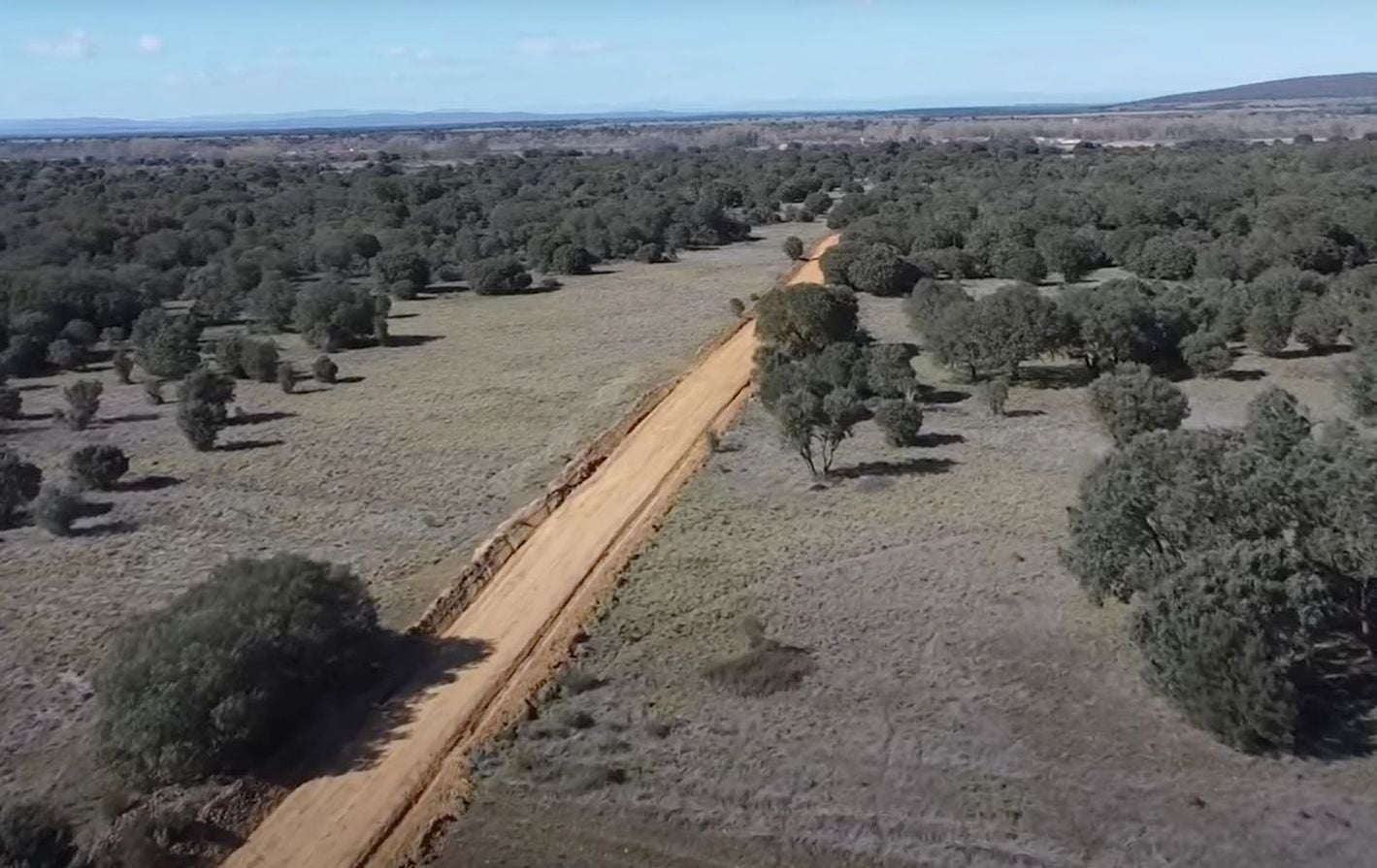 Una herida en la vía romana de Castrocalbón