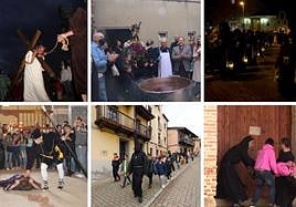 La Semana Santa siempre es diferente, más cuando cada localidad leonesa le aporta su impronta