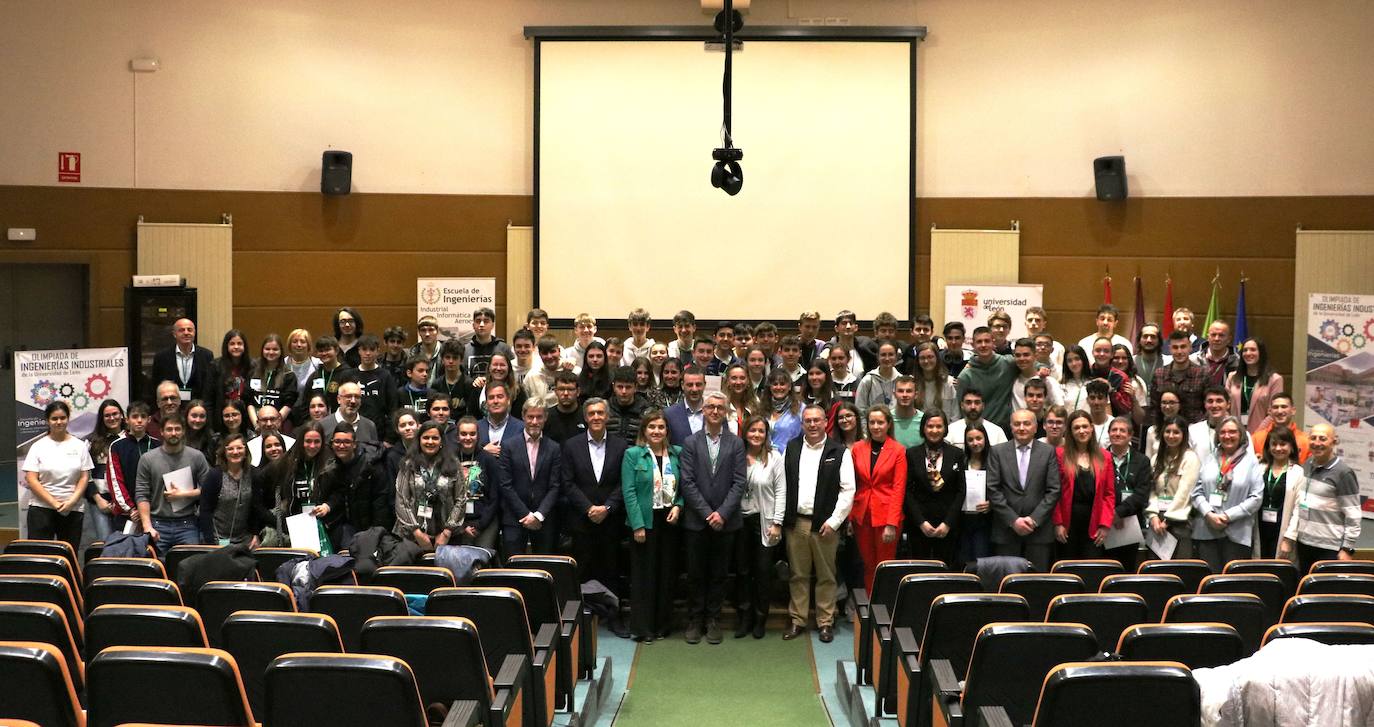 La ULE entrega los premios de la I Olimpiada de Ingeniería Industrial
