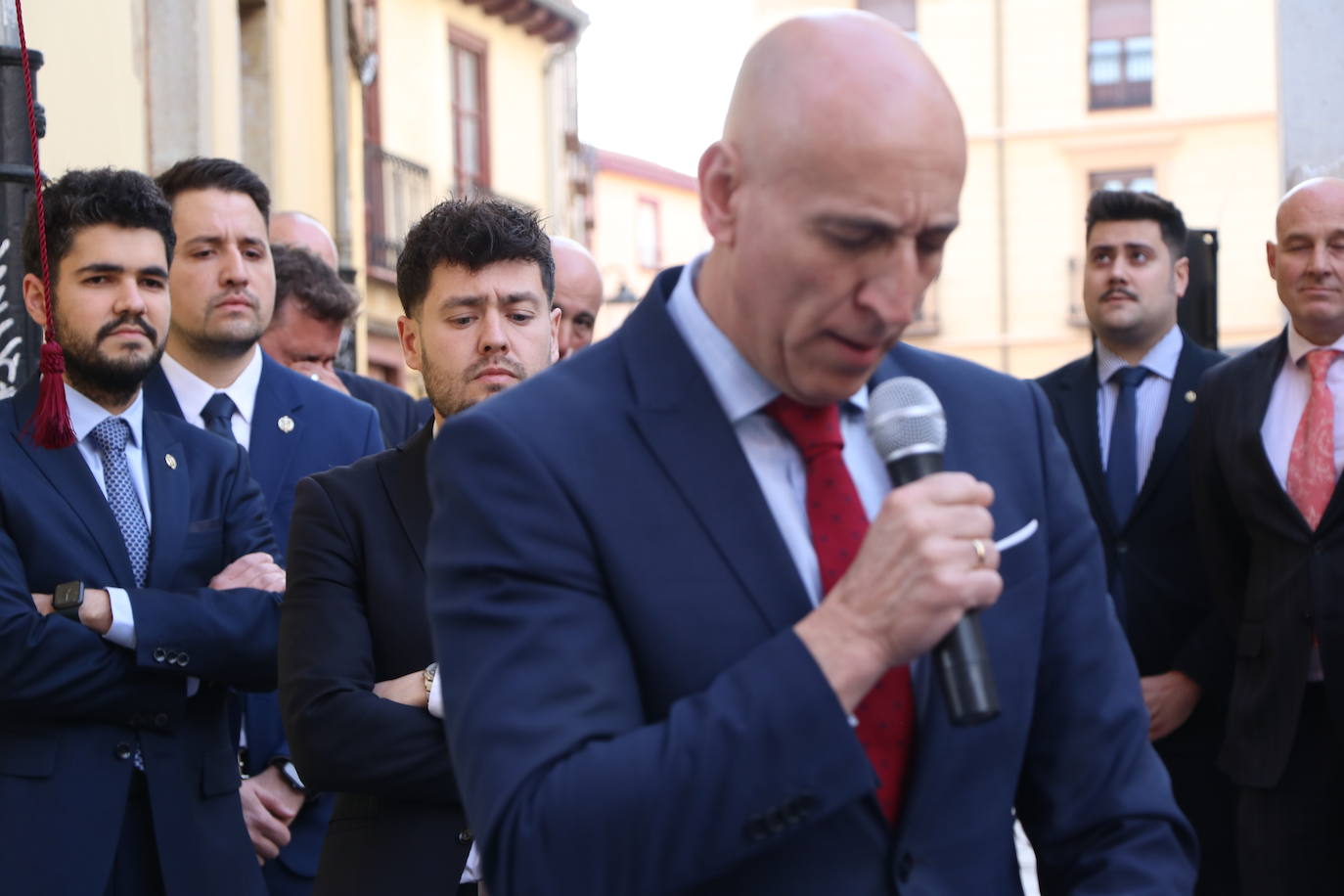 Inauguración de la calle de la Redención