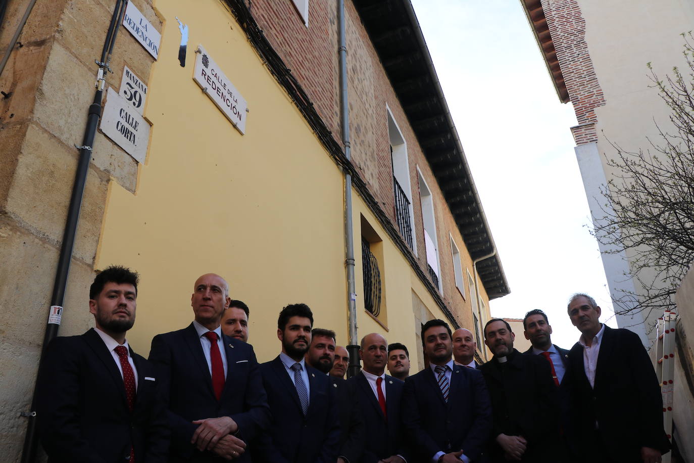 Inauguración de la calle de la Redención