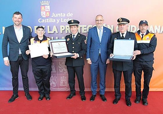 El alcalde encabezó la delegación ponferradina a Salamanca.